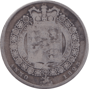 1823 HALFCROWN ( FINE ) - HALFCROWN - Cambridgeshire Coins