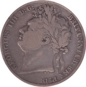 1823 HALFCROWN ( FINE ) - Halfcrown - Cambridgeshire Coins