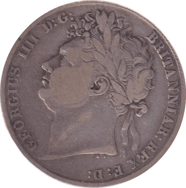 1823 HALFCROWN ( FINE ) - Halfcrown - Cambridgeshire Coins