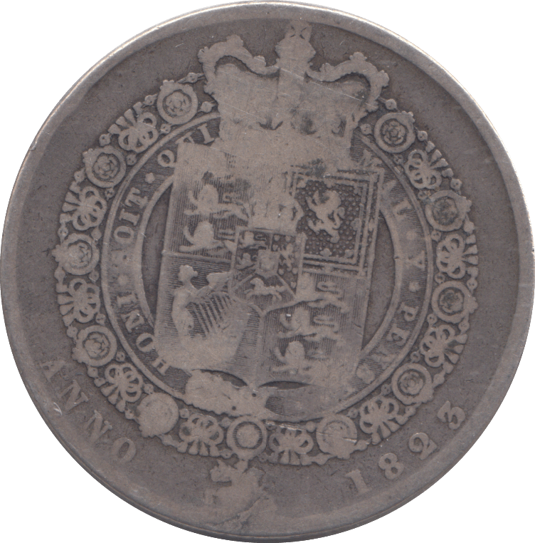 1823 HALFCROWN ( GF ) - HALFCROWN - Cambridgeshire Coins