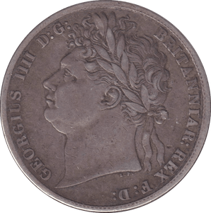 1823 HALFCROWN ( GVF ) - HALFCROWN - Cambridgeshire Coins