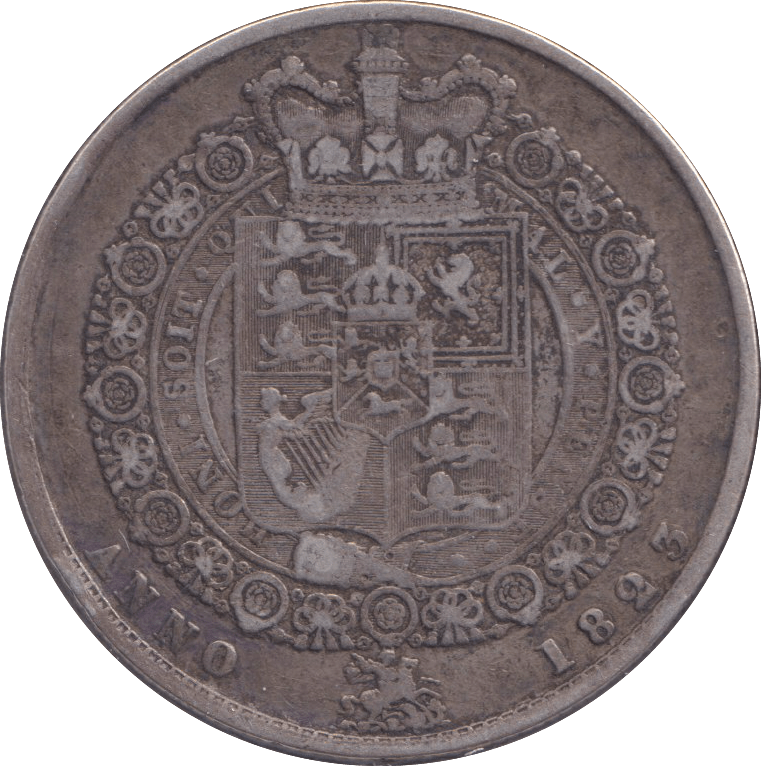 1823 HALFCROWN ( GVF ) - HALFCROWN - Cambridgeshire Coins