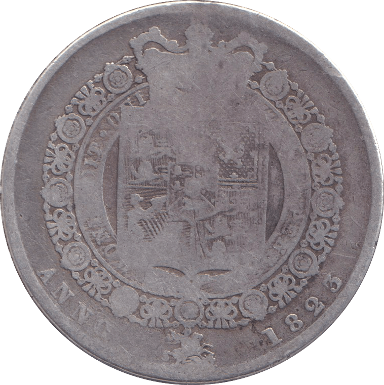1823 HALFCROWN ( NF ) - HALFCROWN - Cambridgeshire Coins