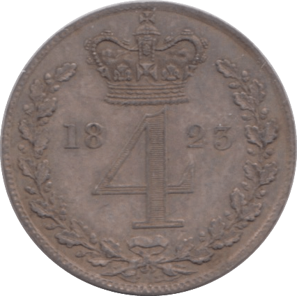 1823 MAUNDY FOURPENCE ( UNC ) - MAUNDY FOURPENCE - Cambridgeshire Coins