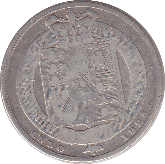 1823 SHILLING ( FINE ) - SHILLING - Cambridgeshire Coins