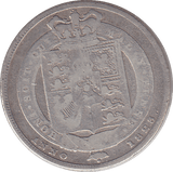 1823 SHILLING ( FINE ) - SHILLING - Cambridgeshire Coins