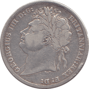 1823 SHILLING ( FINE ) - SHILLING - Cambridgeshire Coins