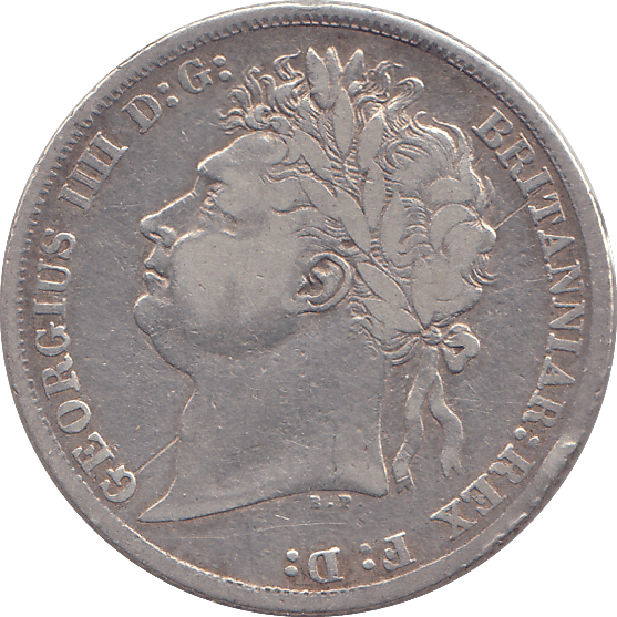 1823 SHILLING ( FINE ) - SHILLING - Cambridgeshire Coins