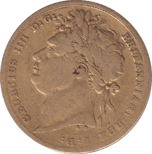 1824 GOLD SOVEREIGN ( FINE ) - SOVEREIGN - Cambridgeshire Coins