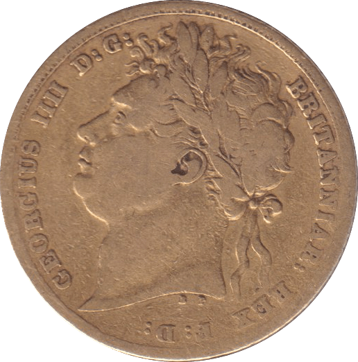 1824 GOLD SOVEREIGN ( FINE ) - SOVEREIGN - Cambridgeshire Coins