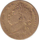 1824 GOLD SOVEREIGN ( FINE ) - SOVEREIGN - Cambridgeshire Coins