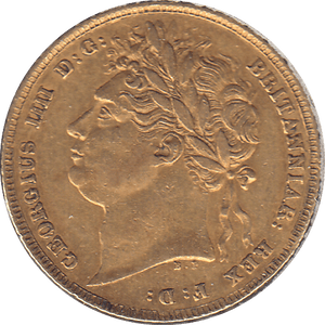 1824 GOLD SOVEREIGN ( GVF ) - SOVEREIGN - Cambridgeshire Coins