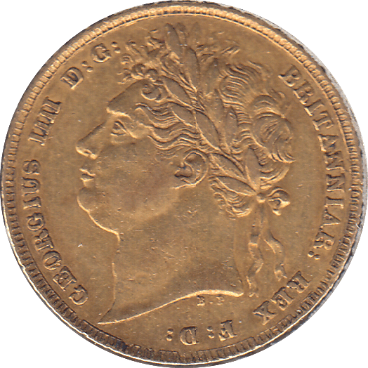 1824 GOLD SOVEREIGN ( GVF ) - SOVEREIGN - Cambridgeshire Coins