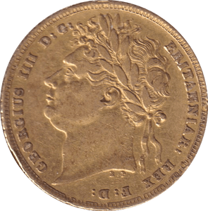 1824 GOLD SOVEREIGN ( GVF ) - SOVEREIGN - Cambridgeshire Coins