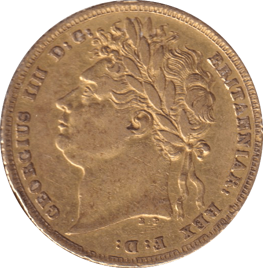 1824 GOLD SOVEREIGN ( GVF ) - SOVEREIGN - Cambridgeshire Coins