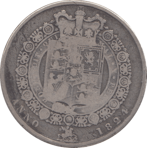 1824 HALFCROWN ( GF ) - HALFCROWN - Cambridgeshire Coins