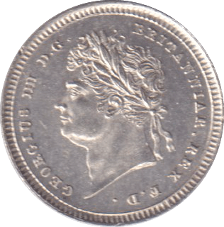 1824 MAUNDY TWOPENCE ( AUNC ) - MAUNDY TWOPENCE - Cambridgeshire Coins
