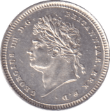 1824 MAUNDY TWOPENCE ( AUNC ) - MAUNDY TWOPENCE - Cambridgeshire Coins