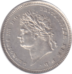 1824 MAUNDY TWOPENCE (EF ) - MAUNDY TWOPENCE - Cambridgeshire Coins