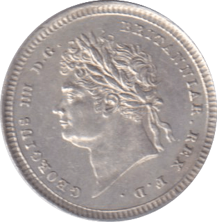 1824 MAUNDY TWOPENCE (EF ) - MAUNDY TWOPENCE - Cambridgeshire Coins