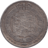 1824 SHILLING ( FINE ) - SHILLING - Cambridgeshire Coins