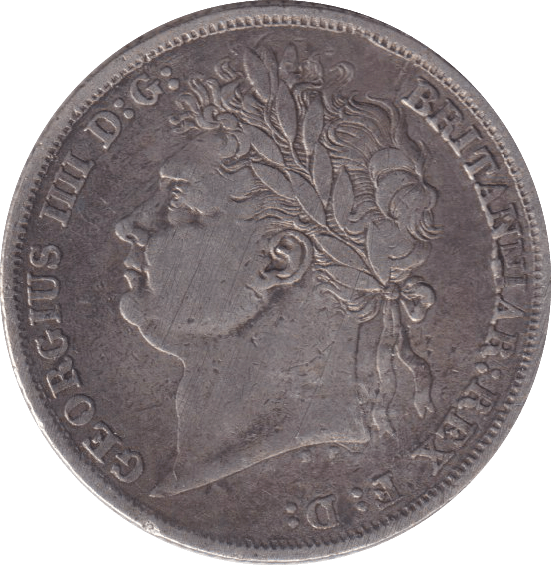 1824 SHILLING ( FINE ) - SHILLING - Cambridgeshire Coins
