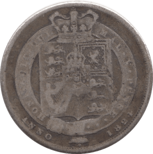 1824 SHILLING ( FINE ) - Shilling - Cambridgeshire Coins