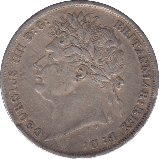 1824 SHILLING ( FINE ) - SHILLING - Cambridgeshire Coins
