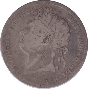 1824 SHILLING ( FINE ) - SHILLING - Cambridgeshire Coins