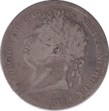 1824 SHILLING ( FINE ) - SHILLING - Cambridgeshire Coins