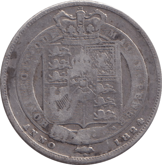 1824 SHILLING ( GF ) 1 - SHILLING - Cambridgeshire Coins