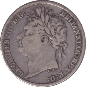 1824 SHILLING ( GF ) - SHILLING - Cambridgeshire Coins