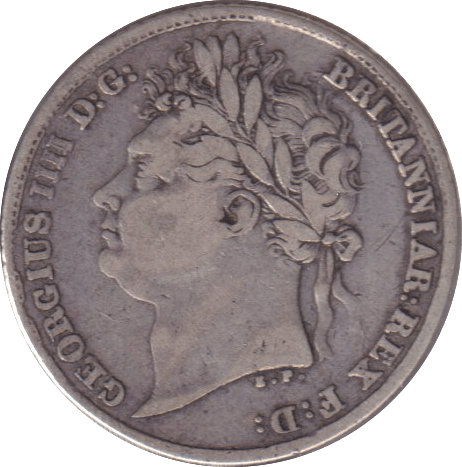 1824 SHILLING ( GF ) - SHILLING - Cambridgeshire Coins