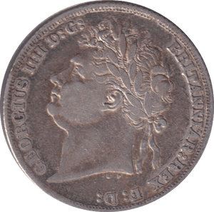 1824 SHILLING ( GF ) - SHILLING - Cambridgeshire Coins