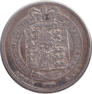 1824 SHILLING ( GF ) - SHILLING - Cambridgeshire Coins