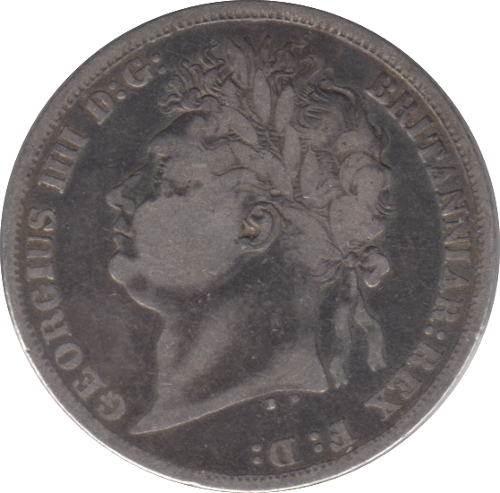 1824 SHILLING ( NF ) - SHILLING - Cambridgeshire Coins