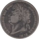 1824 SHILLING ( NF ) - SHILLING - Cambridgeshire Coins