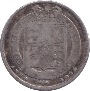 1824 SHILLING ( VF ) - Shilling - Cambridgeshire Coins