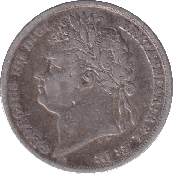 1824 SHILLING ( VF ) - Shilling - Cambridgeshire Coins