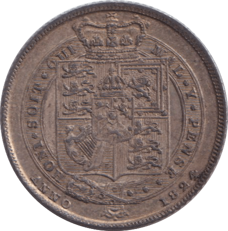 1824 SIXPENCE ( AUNC ) - SIXPENCE - Cambridgeshire Coins