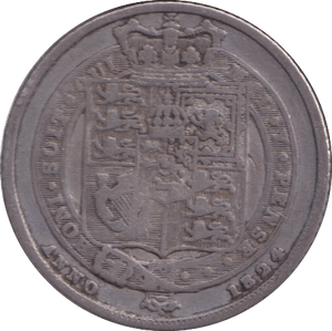 1824 SIXPENCE ( FINE ) - SIXPENCE - Cambridgeshire Coins