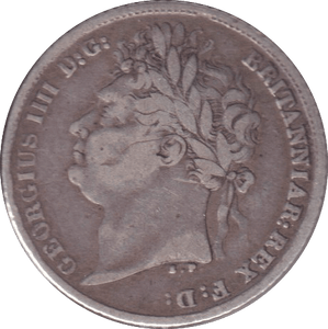 1824 SIXPENCE ( FINE ) - SIXPENCE - Cambridgeshire Coins