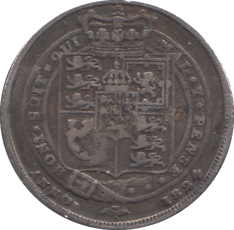 1824 SIXPENCE ( FINE ) - WORLD COINS - Cambridgeshire Coins