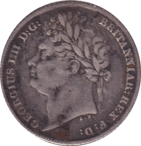 1824 SIXPENCE ( VF ) - SIXPENCE - Cambridgeshire Coins