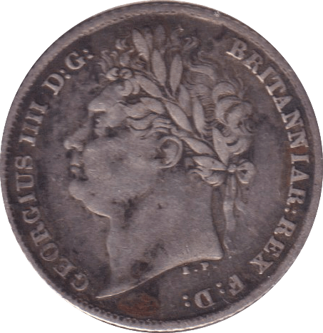 1824 SIXPENCE ( VF ) - SIXPENCE - Cambridgeshire Coins