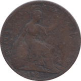 1825 FARTHING ( FINE ) - FARTHING - Cambridgeshire Coins