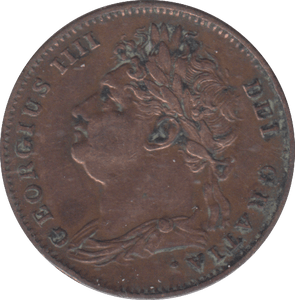 1825 FARTHING ( GF ) - FARTHING - Cambridgeshire Coins