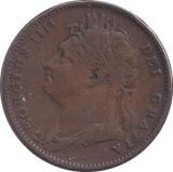 1825 FARTHING ( GF ) - FARTHING - Cambridgeshire Coins