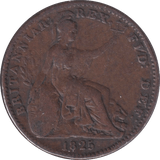 1825 FARTHING ( GF ) - FARTHING - Cambridgeshire Coins