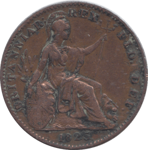 1825 FARTHING ( GF ) - FARTHING - Cambridgeshire Coins